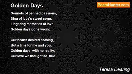 Teresa Dearing - Golden Days
