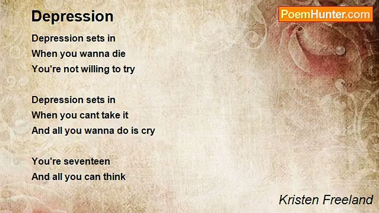 Kristen Freeland - Depression