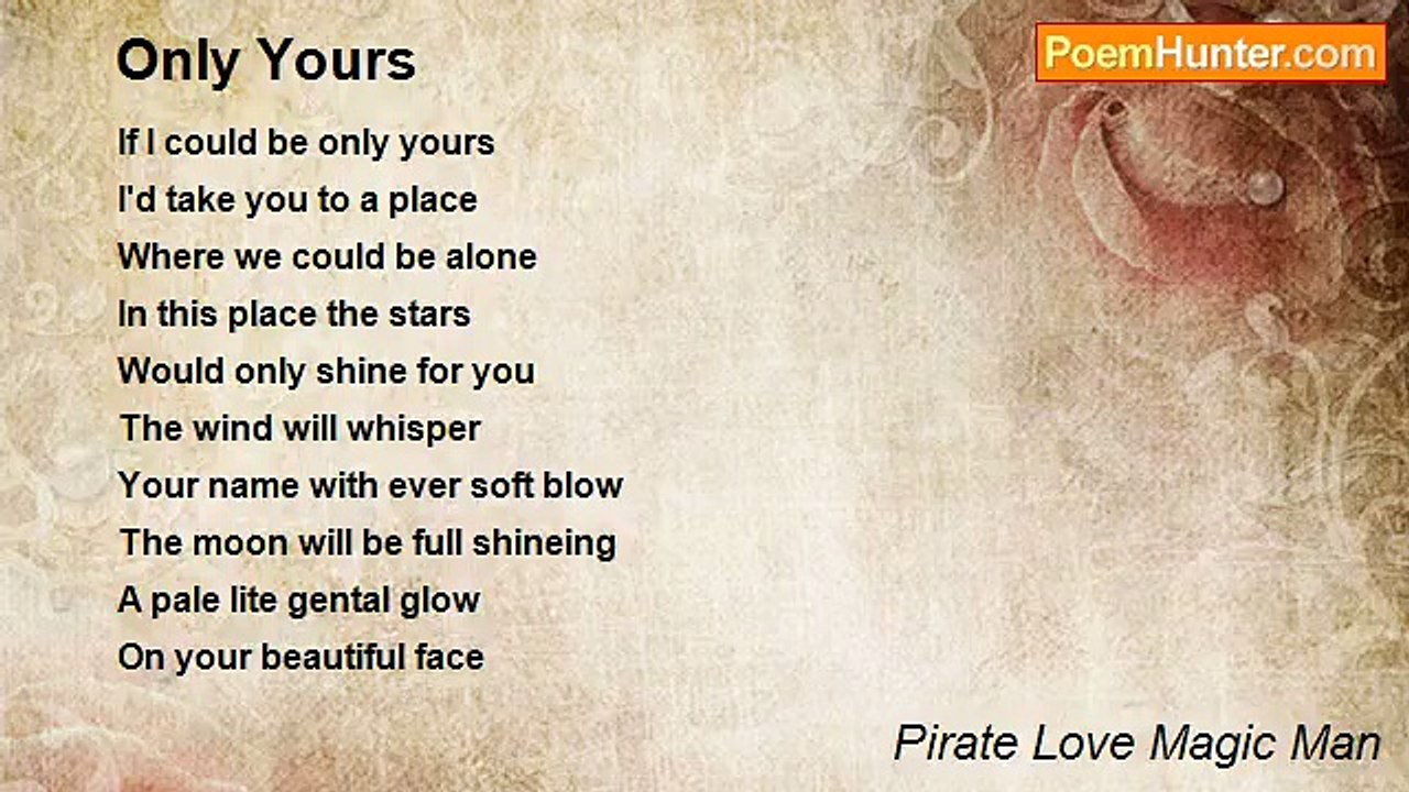 Pirate Love Magic Man - Only Yours