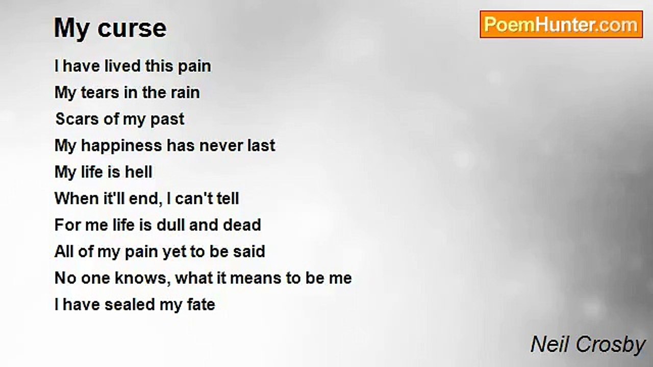 Neil Crosby - My curse
