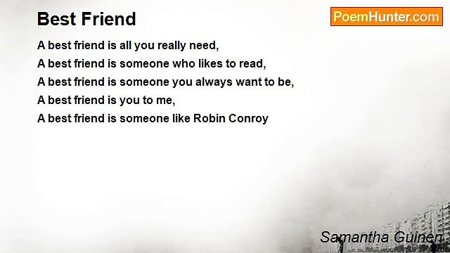 Samantha Guinen - Best Friend