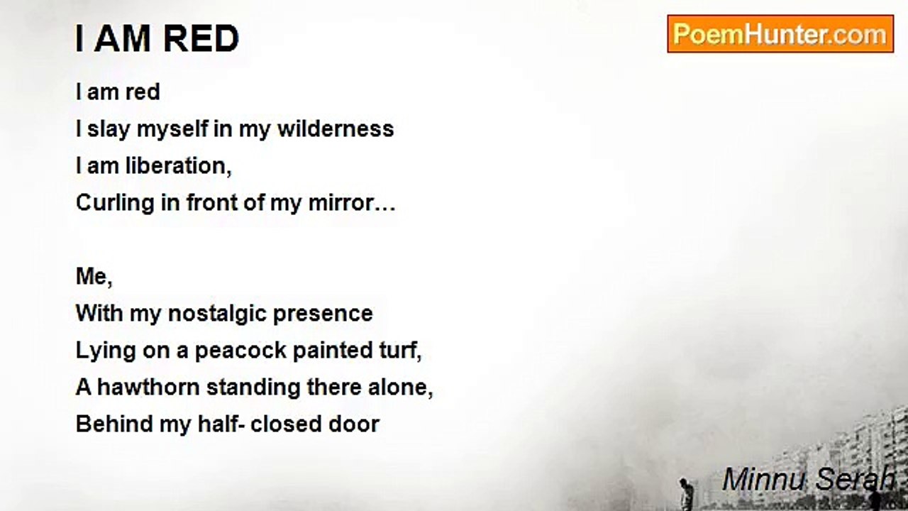 Minnu Serah - I AM RED