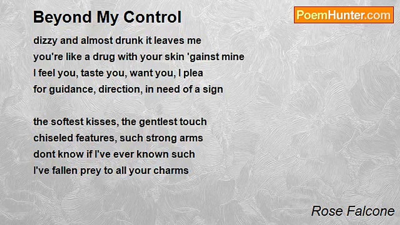 Rose Falcone - Beyond My Control