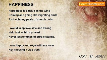 Colin Ian Jeffery - HAPPINESS