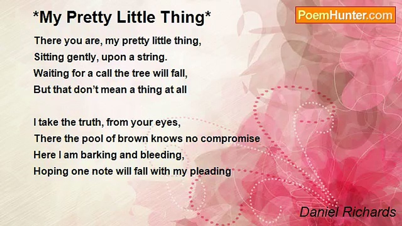 Daniel Richards - *My Pretty Little Thing*
