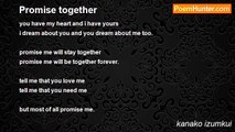 kanako izumkui - Promise together