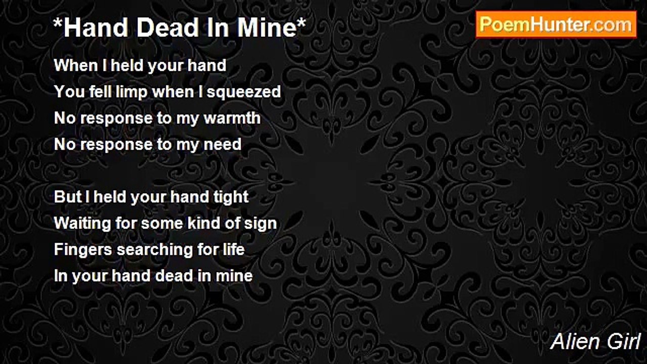 Alien Girl - *Hand Dead In Mine*