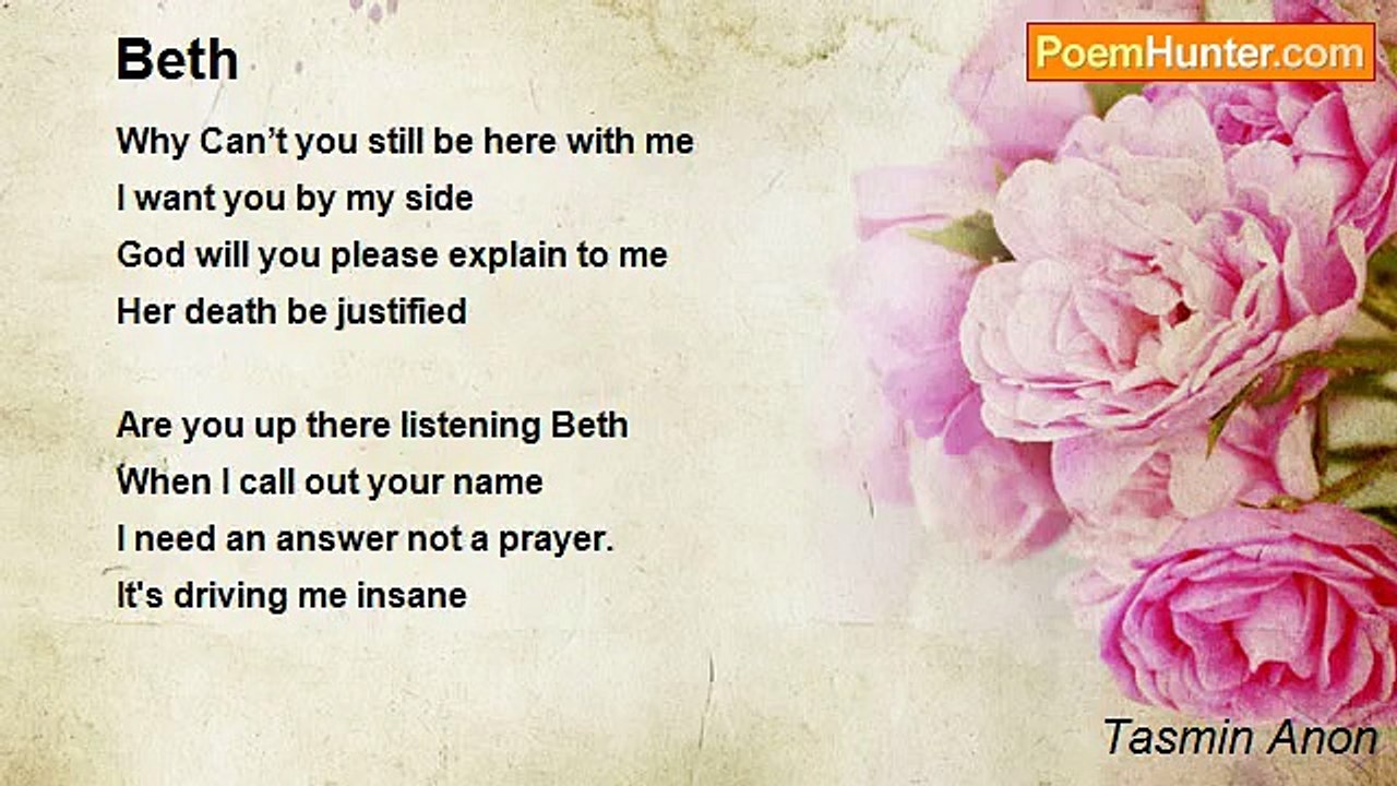 Tasmin Anon - Beth