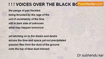 Dr subhendu kar - ! ! ! VOICES OVER THE BLACK BOARD! ! !