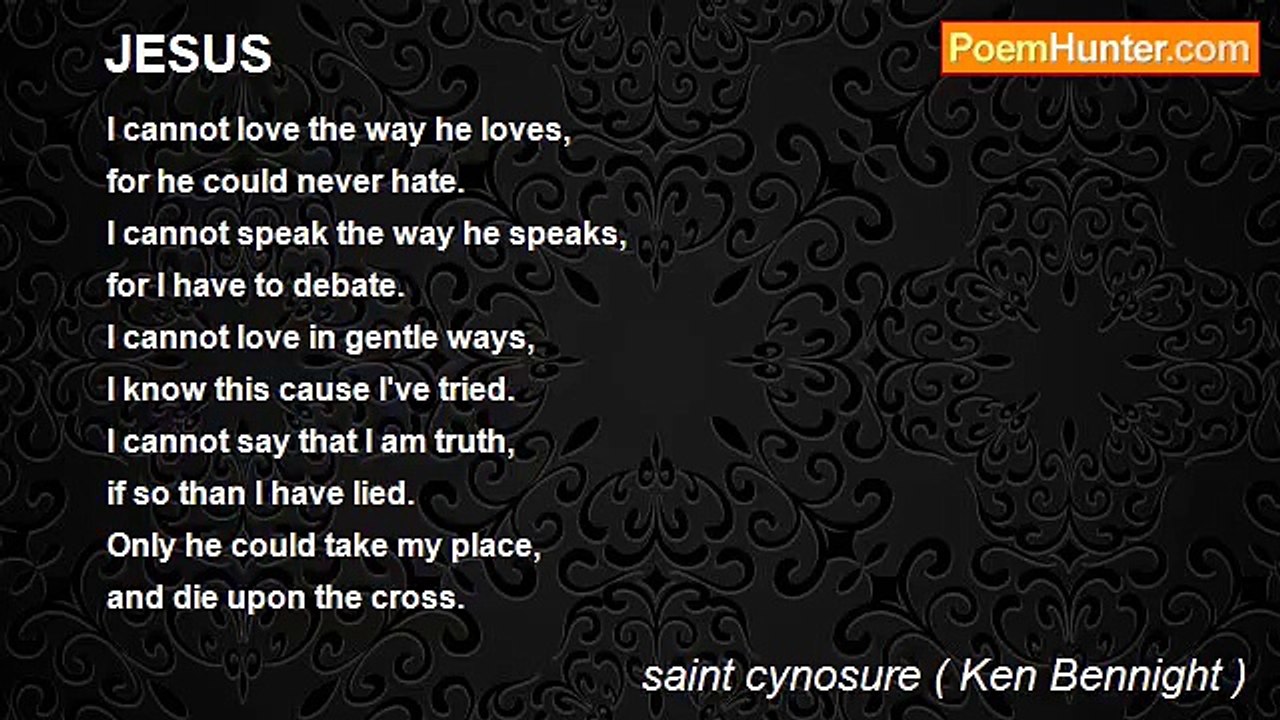 saint cynosure ( Ken Bennight ) - JESUS