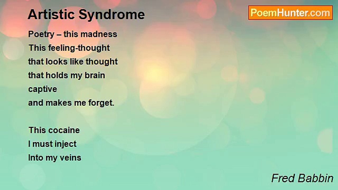 Fred Babbin - Artistic Syndrome
