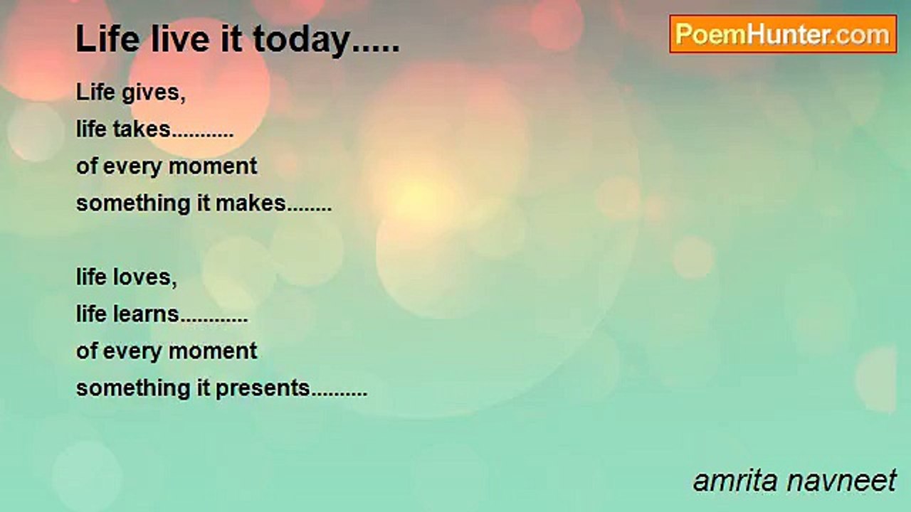 amrita navneet - Life live it today.....