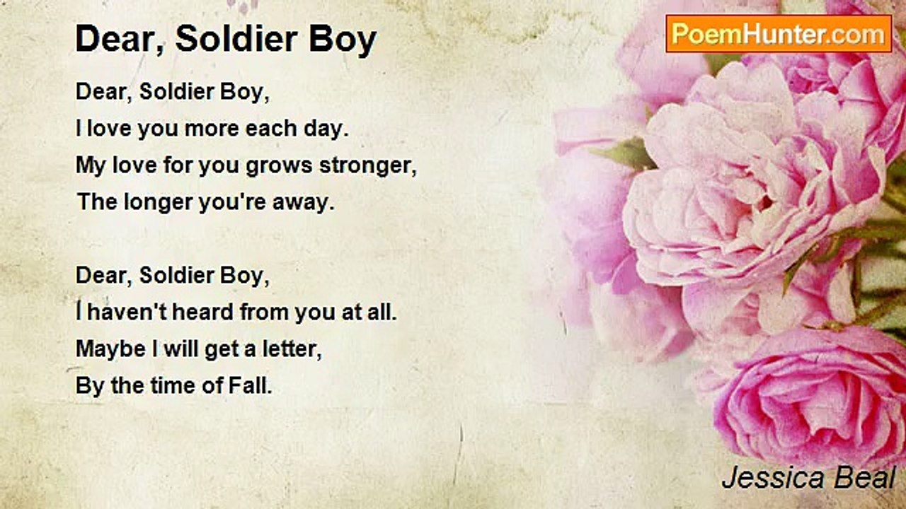 Jessica Beal - Dear, Soldier Boy