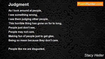 Stacy Heller - Judgment