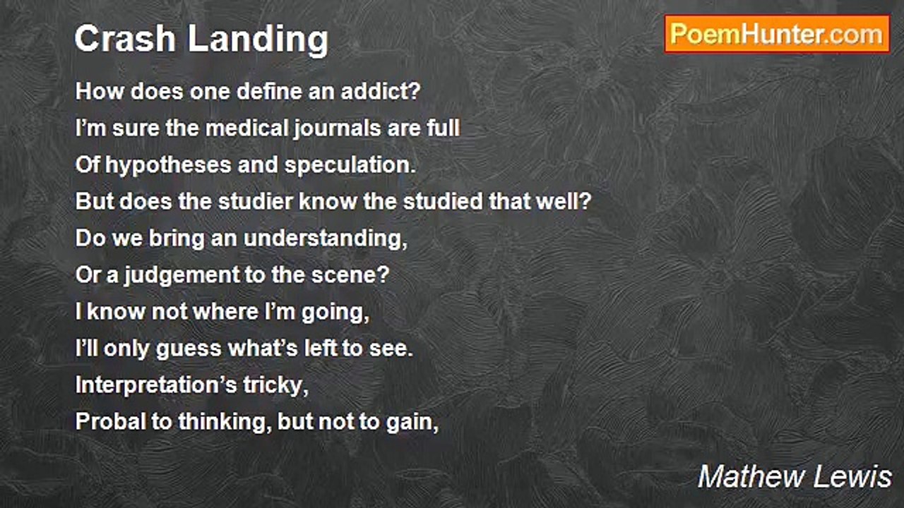 Mathew Lewis - Crash Landing