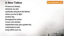 Viola Grey - A New Tattoo