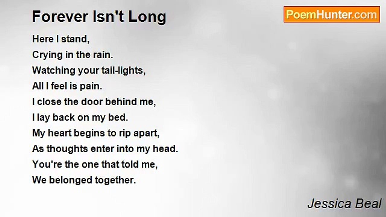 Jessica Beal - Forever Isn't Long