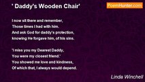 Linda Winchell - ' Daddy's Wooden Chair'