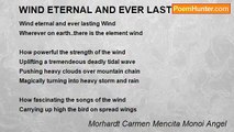 Morhardt Carmen Mencita Monoi Angel - WIND ETERNAL AND EVER LASTING WIND