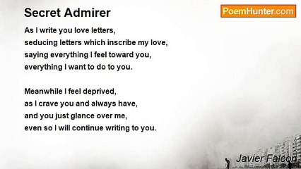 Javier Falcon - Secret Admirer