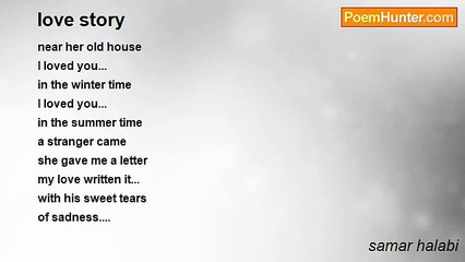 samar halabi - love story