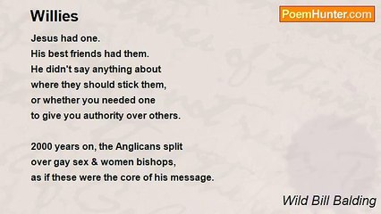 Wild Bill Balding - Willies