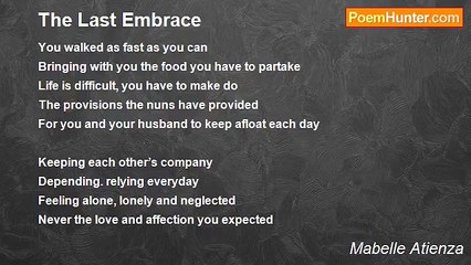 Mabelle Atienza - The Last Embrace