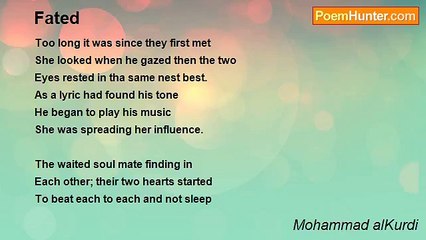 Mohammad alKurdi - Fated