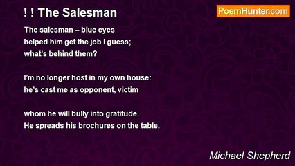 Michael Shepherd - ! ! The Salesman