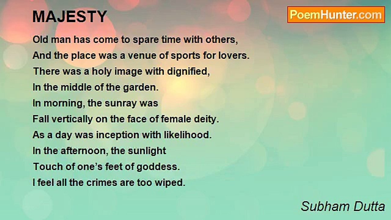 Subham Dutta - MAJESTY