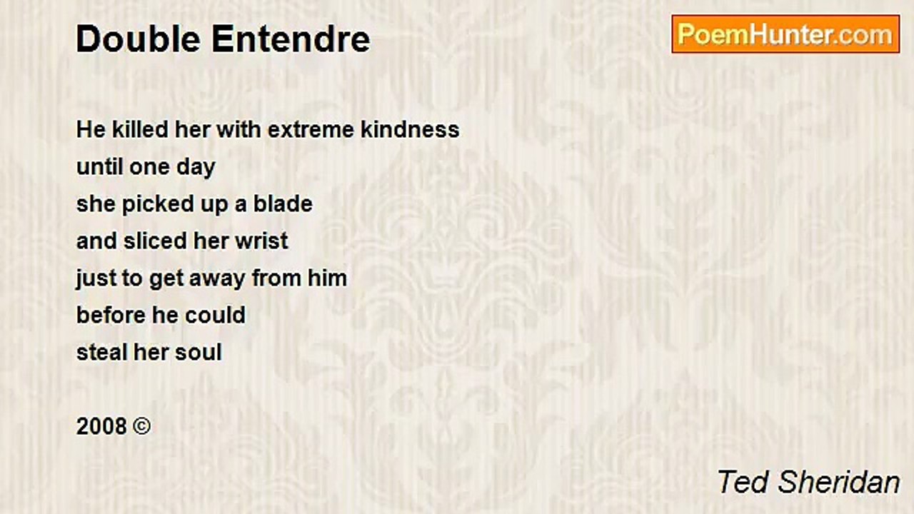 Ted Sheridan - Double Entendre