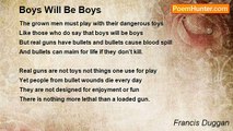 Francis Duggan - Boys Will Be Boys