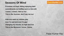 Palas Kumar Ray - Seasons Of Mind