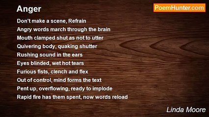 Linda Moore - Anger
