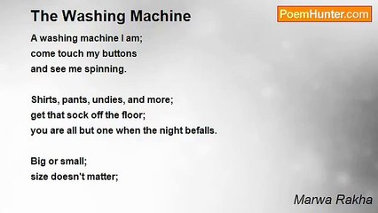 Marwa Rakha - The Washing Machine