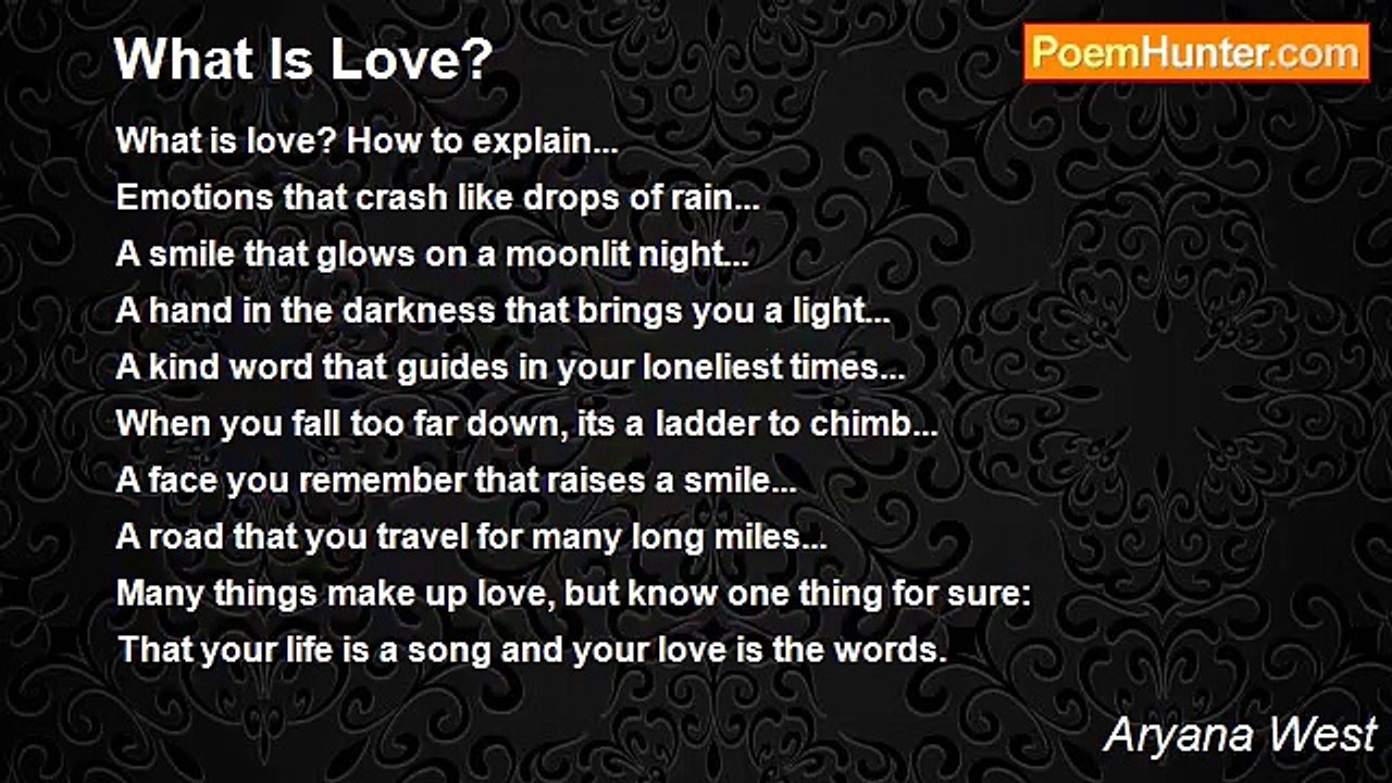 Aryana West - What Is Love?
