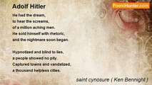 saint cynosure ( Ken Bennight ) - Adolf Hitler