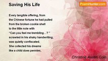 Christine Austin Cole - Saving His Life