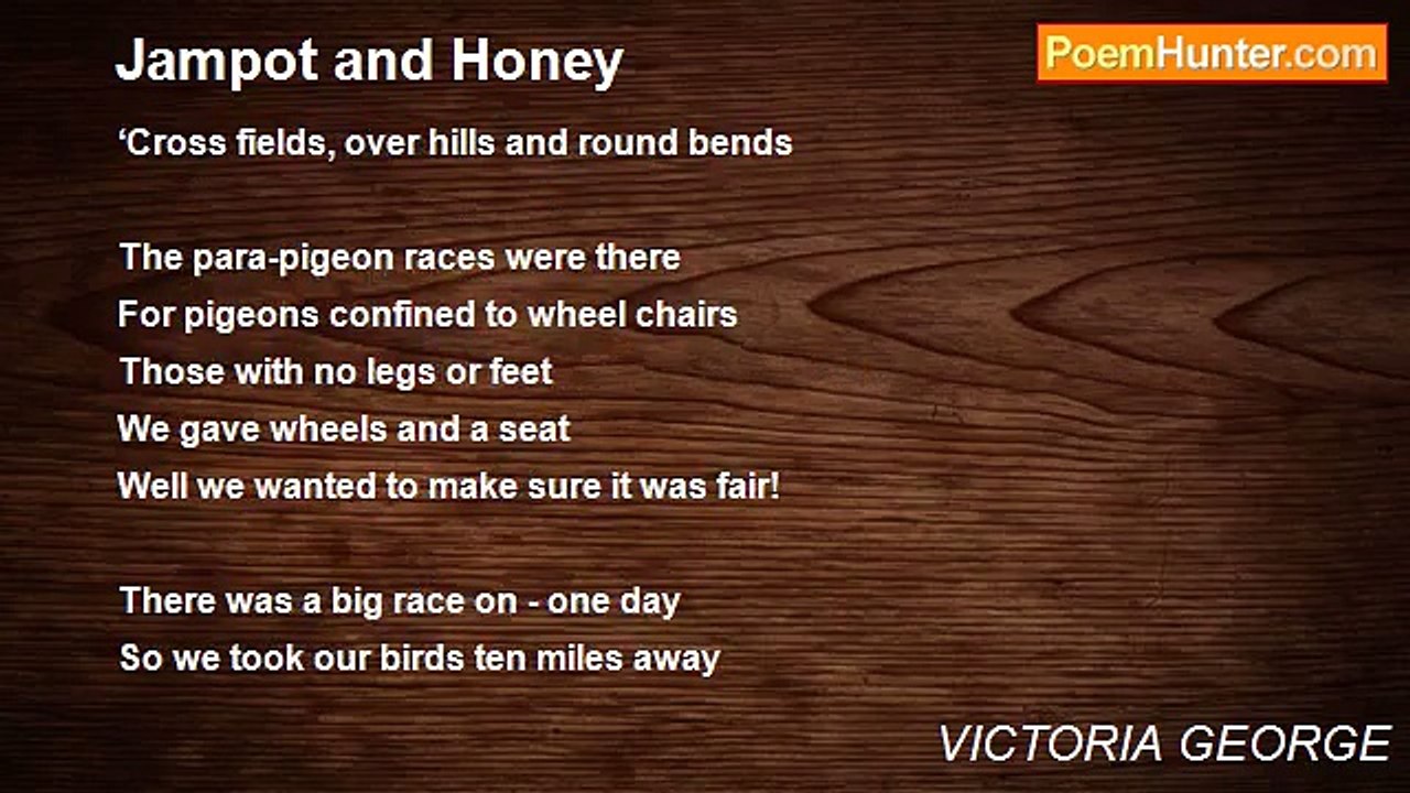 VICTORIA GEORGE - Jampot and Honey