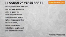 Rema Prasanaa - ! !  OCEAN OF VERSE PART I!