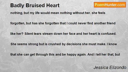 Jessica Elizondo - Badly Bruised Heart