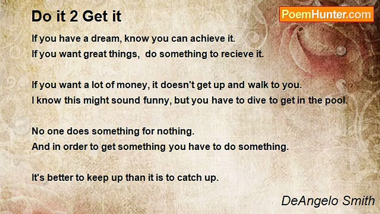 DeAngelo Smith - Do it 2 Get it