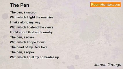 James Grengs - The Pen