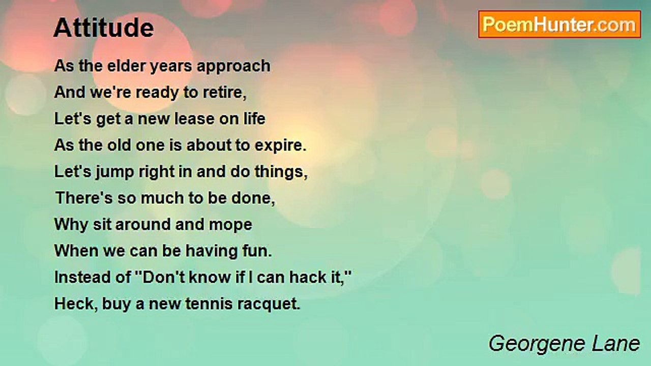 Georgene Lane - Attitude