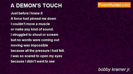 bobby kramer jr. - A DEMON'S TOUCH