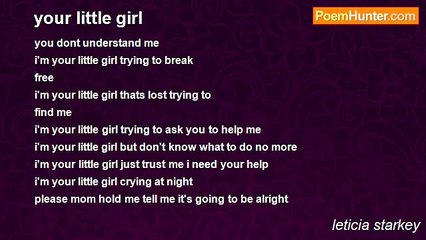 leticia starkey - your little girl