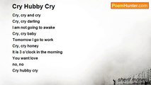 sherif monem - Cry Hubby Cry