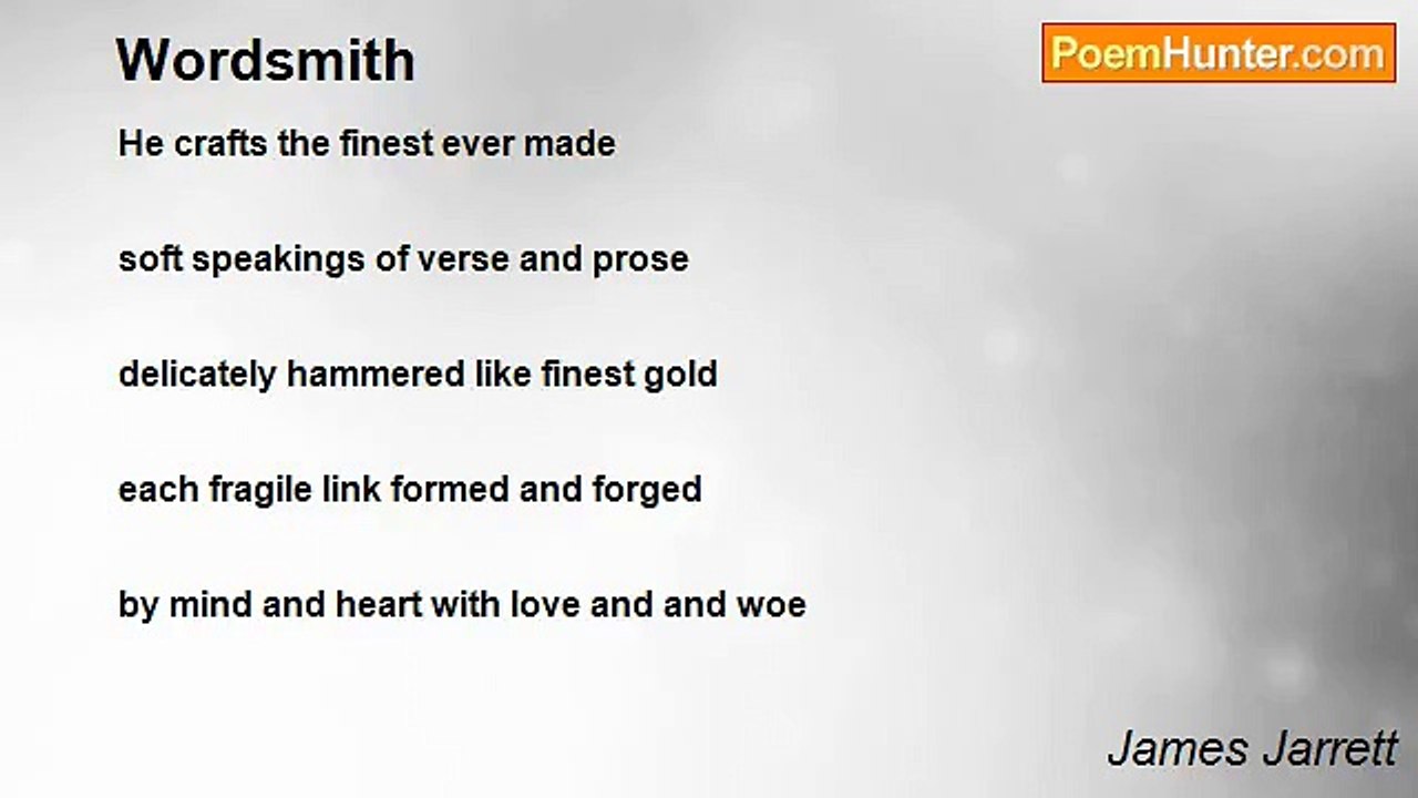 James Jarrett - Wordsmith