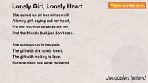 Jacquelyn Ireland - Lonely Girl, Lonely Heart