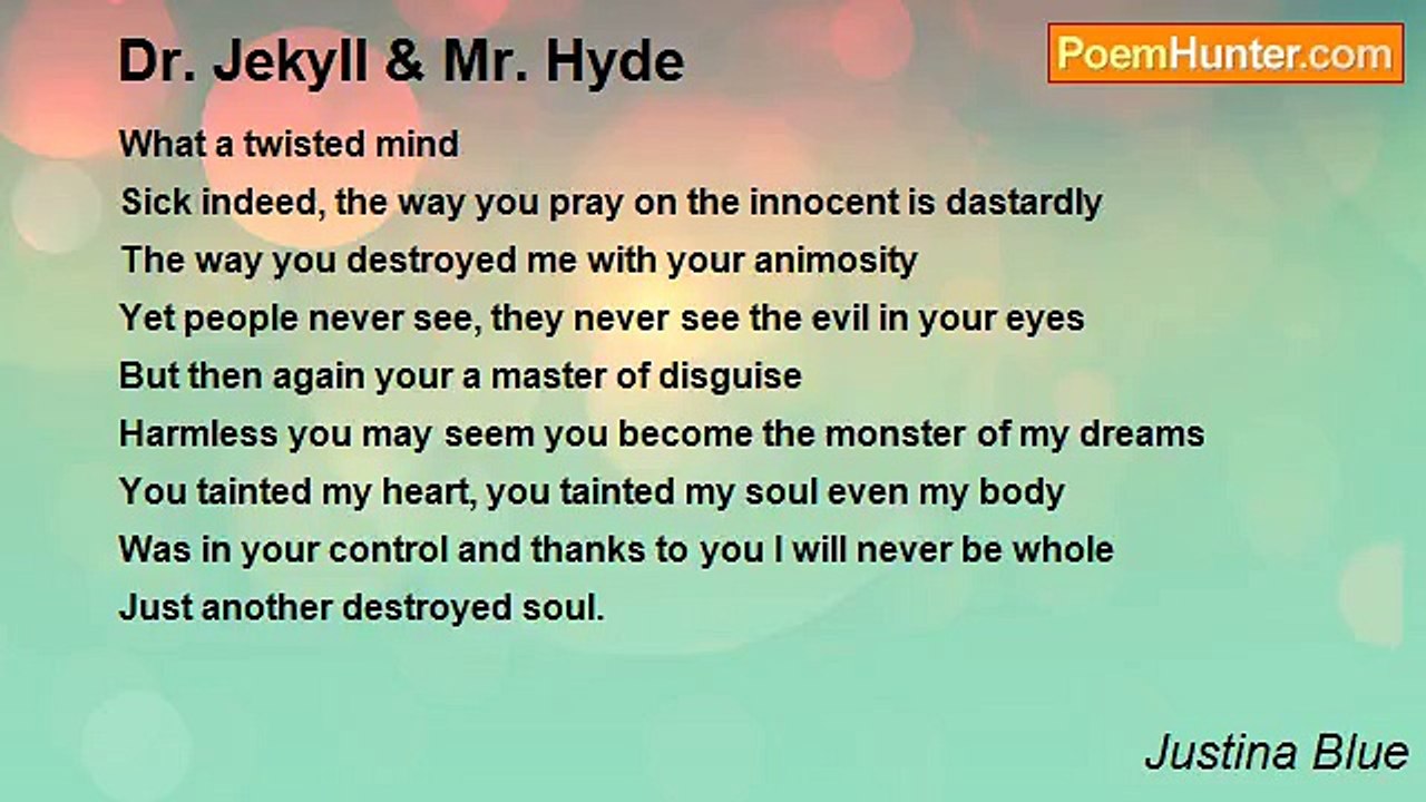 Justina Blue - Dr. Jekyll & Mr. Hyde